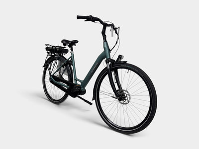 Batavus Finez E-go Lage Instap 53cm 2022 Petrol Silver Matt