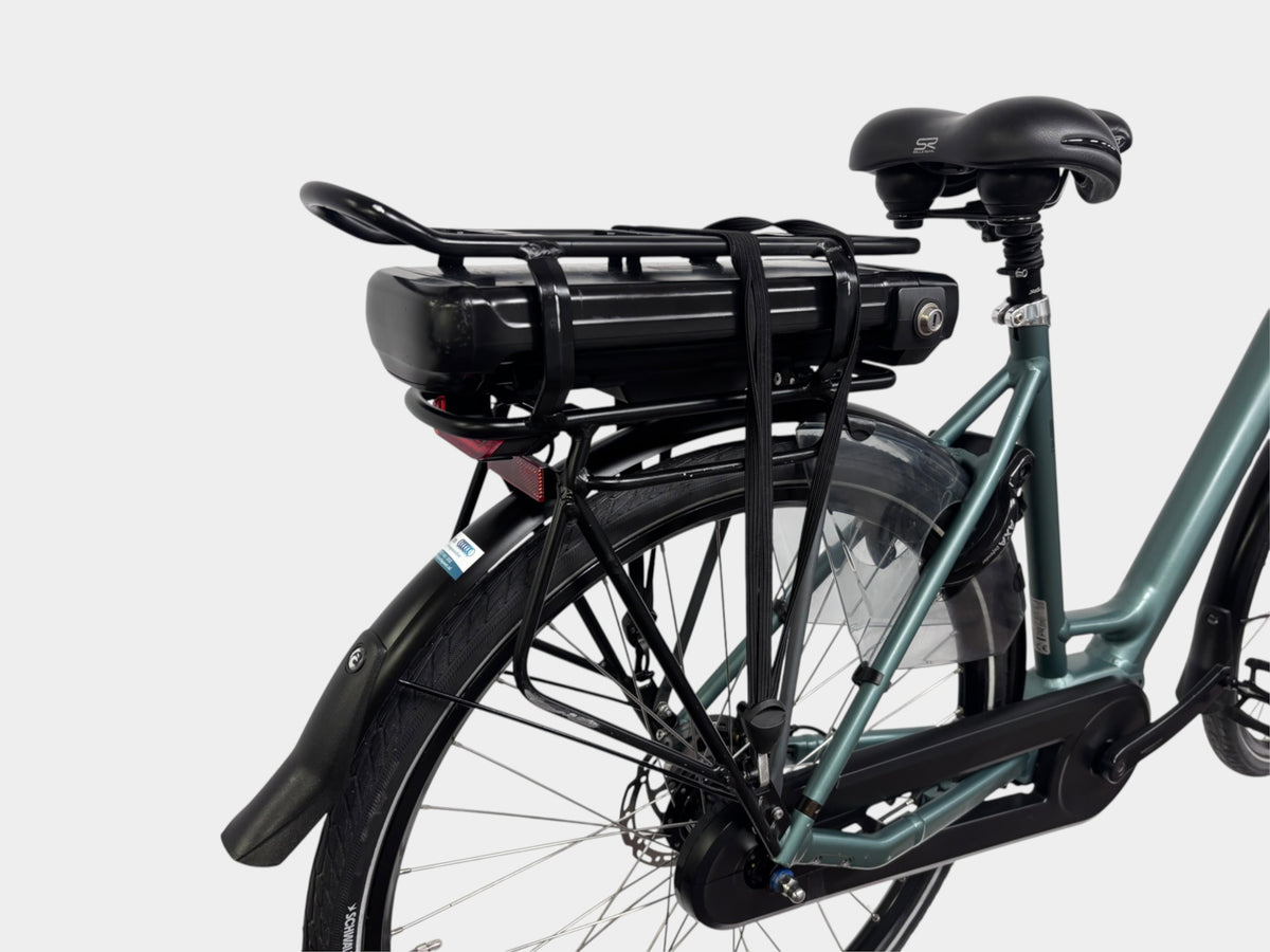 Batavus Finez E-go Lage Instap 53cm 2022 Petrol Silver Matt
