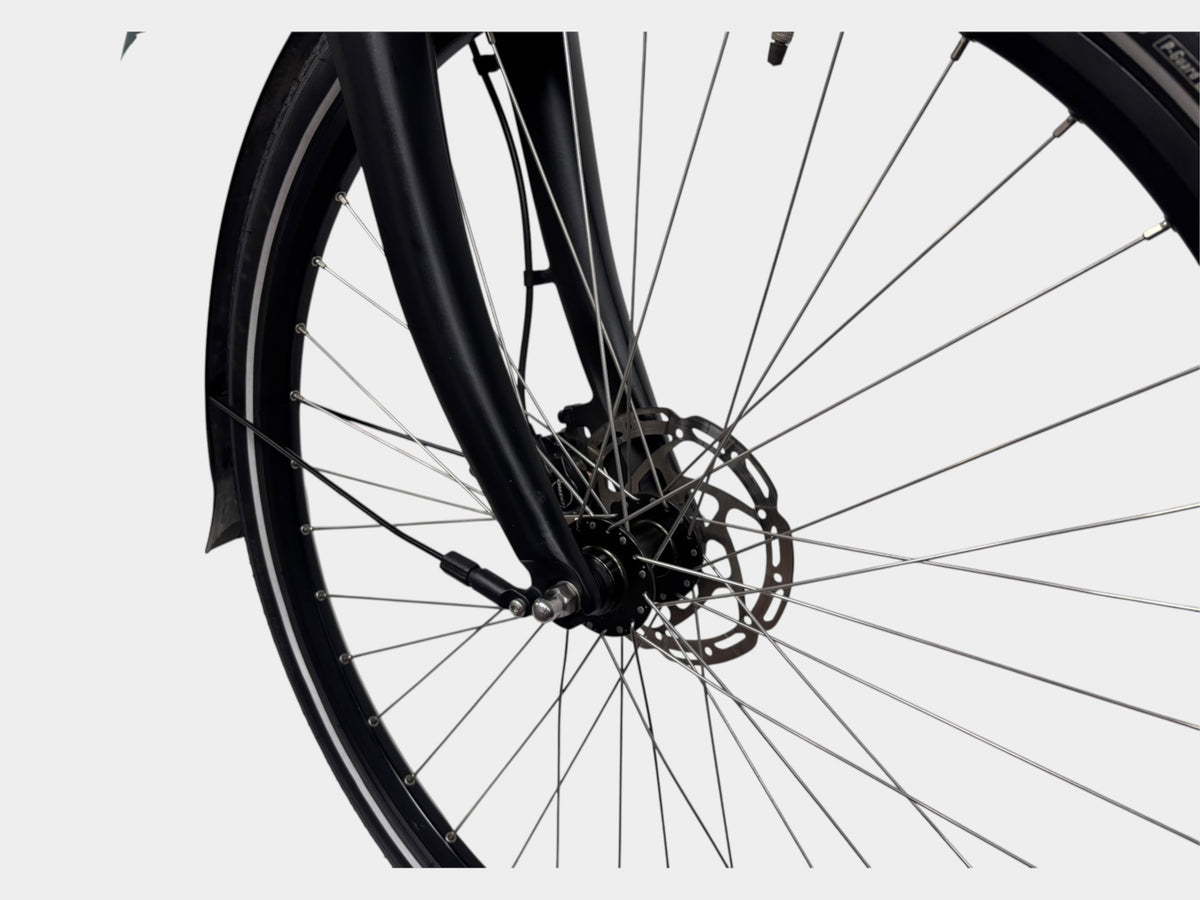 Batavus Finez E-go Lage Instap 53cm 2022 Petrol Silver Matt