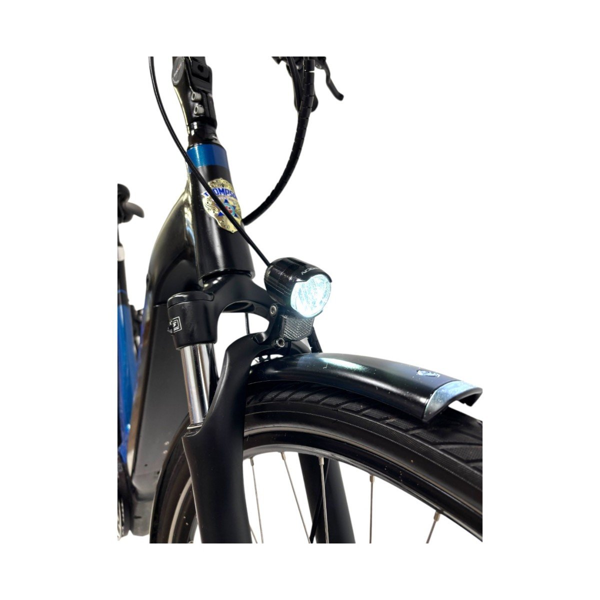 THOMPSON Comfort Belt Inter 8 / 500Wh Blauw / Zwart 56cm 2023