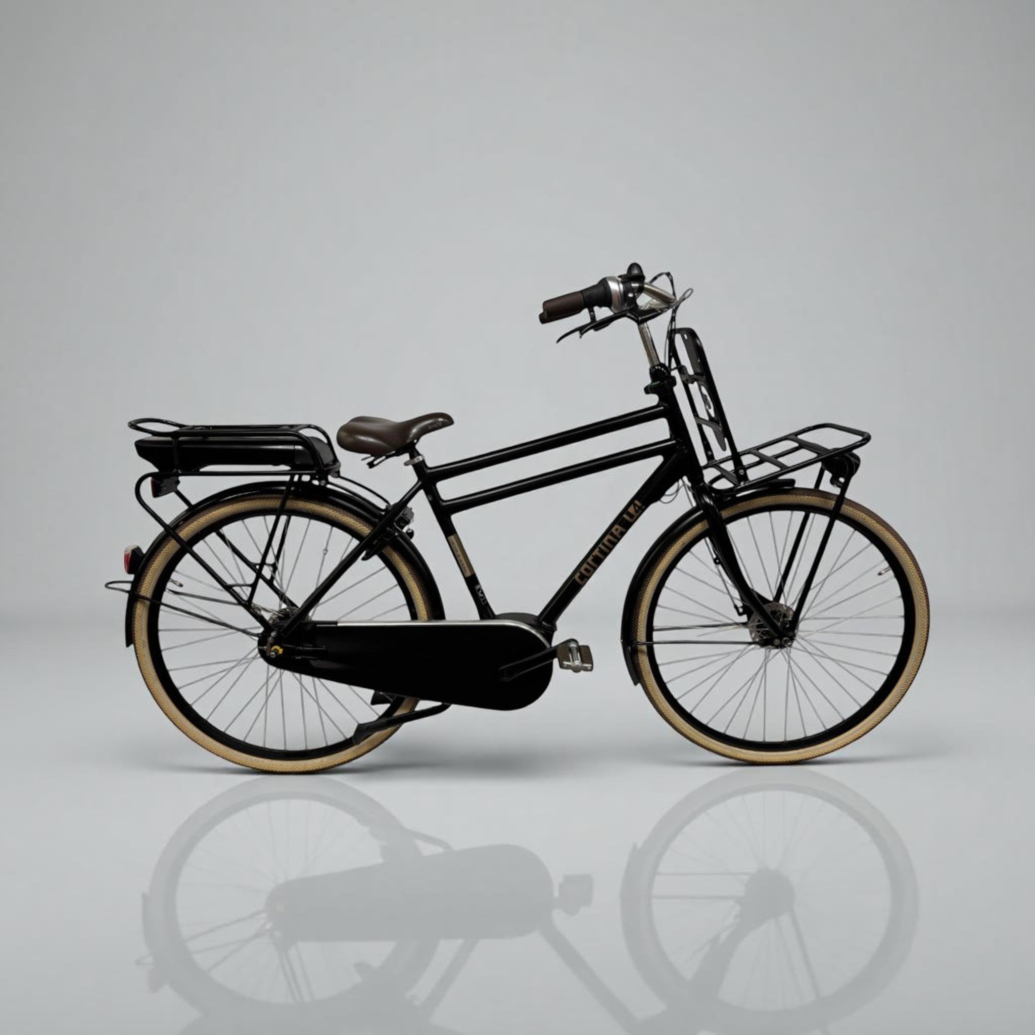 Cortina E-U4 Transport e-Bike Heren 53cm Jett Black Matt 2024 | Occasion