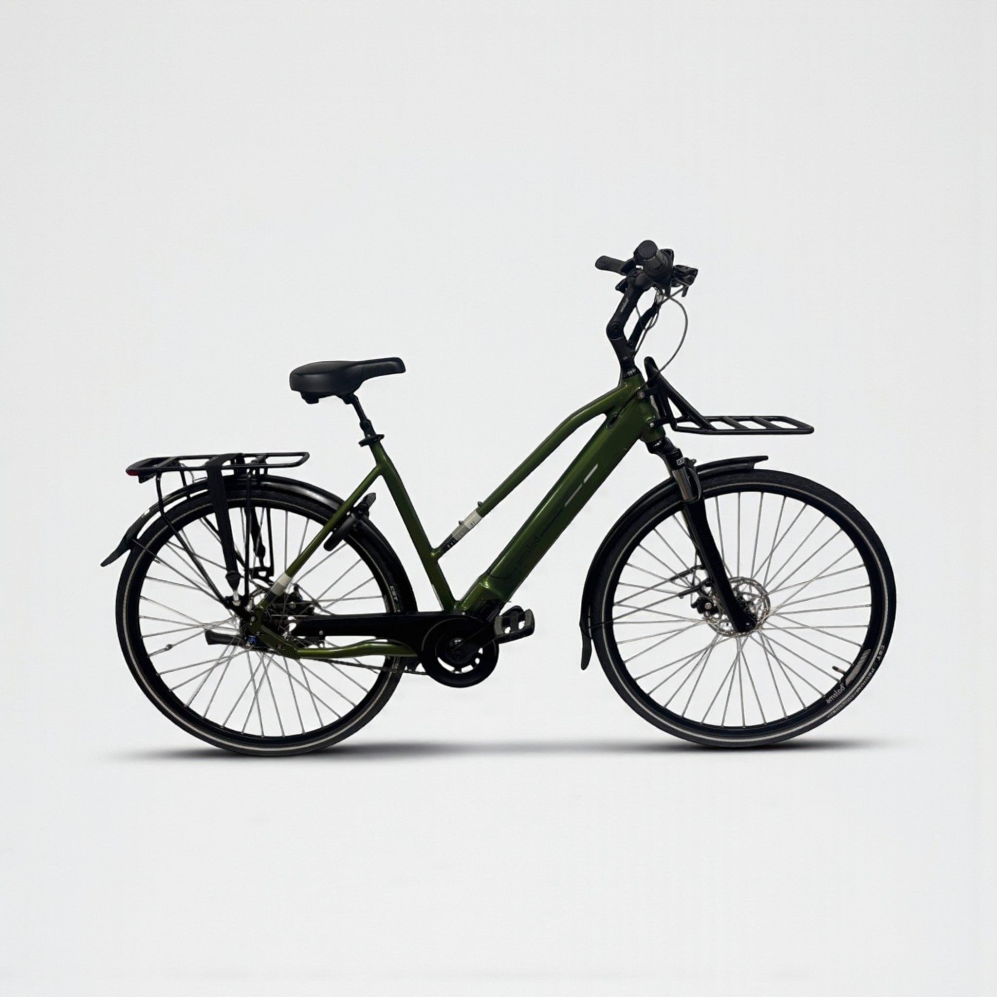 Amslod Dalton E-MV Elektrische Damesfiets 54cm Groen 2022 | Occasion
