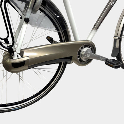 Gazelle Chamonix Plus Heren 65cm Premium White / Schaduw Zilver | Occasion