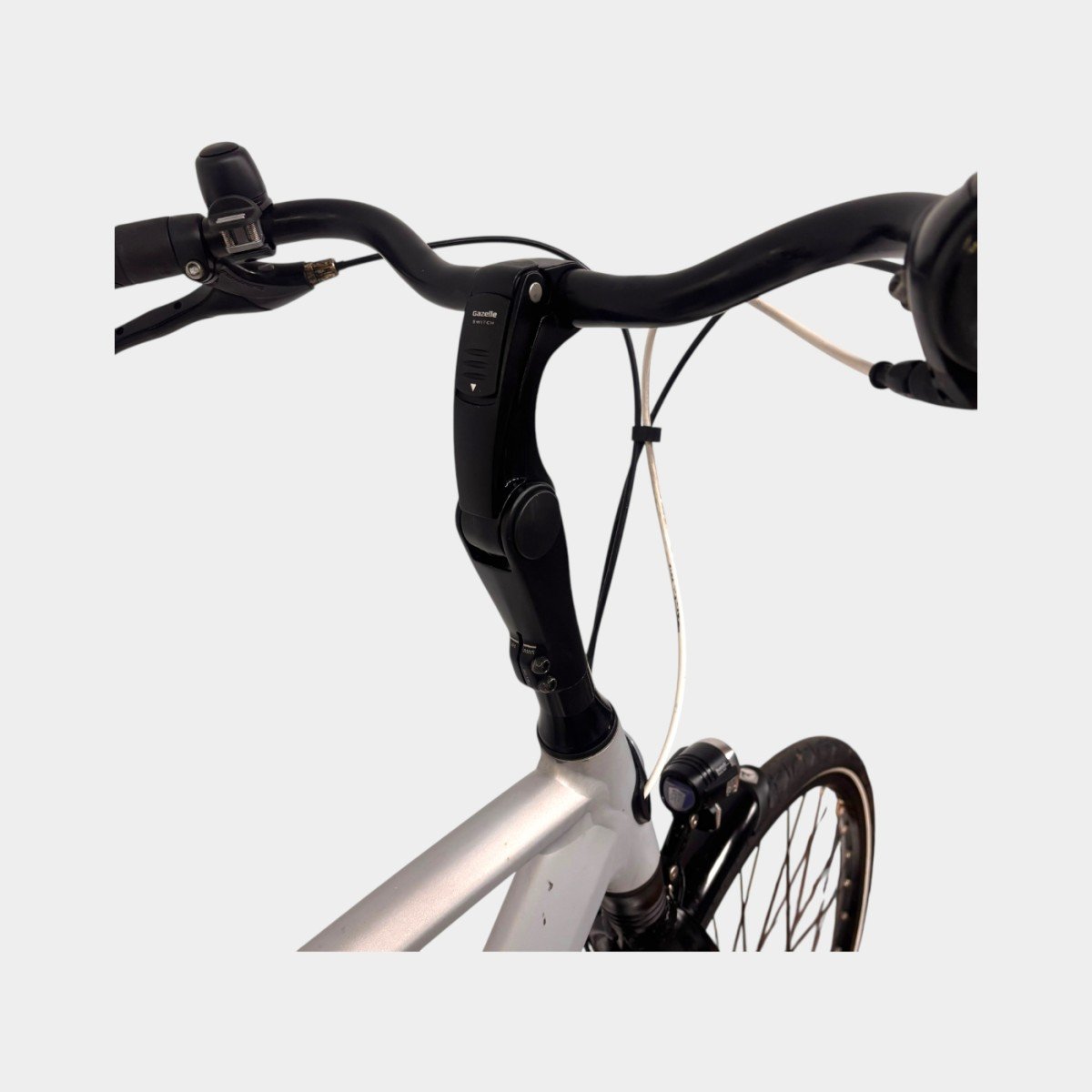 Gazelle Grenoble C8 Heren Grijs 57cm 2018