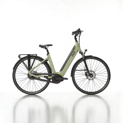 QWIC Inter Daily 540Wh Dames Khaki Green L 54cm 2025