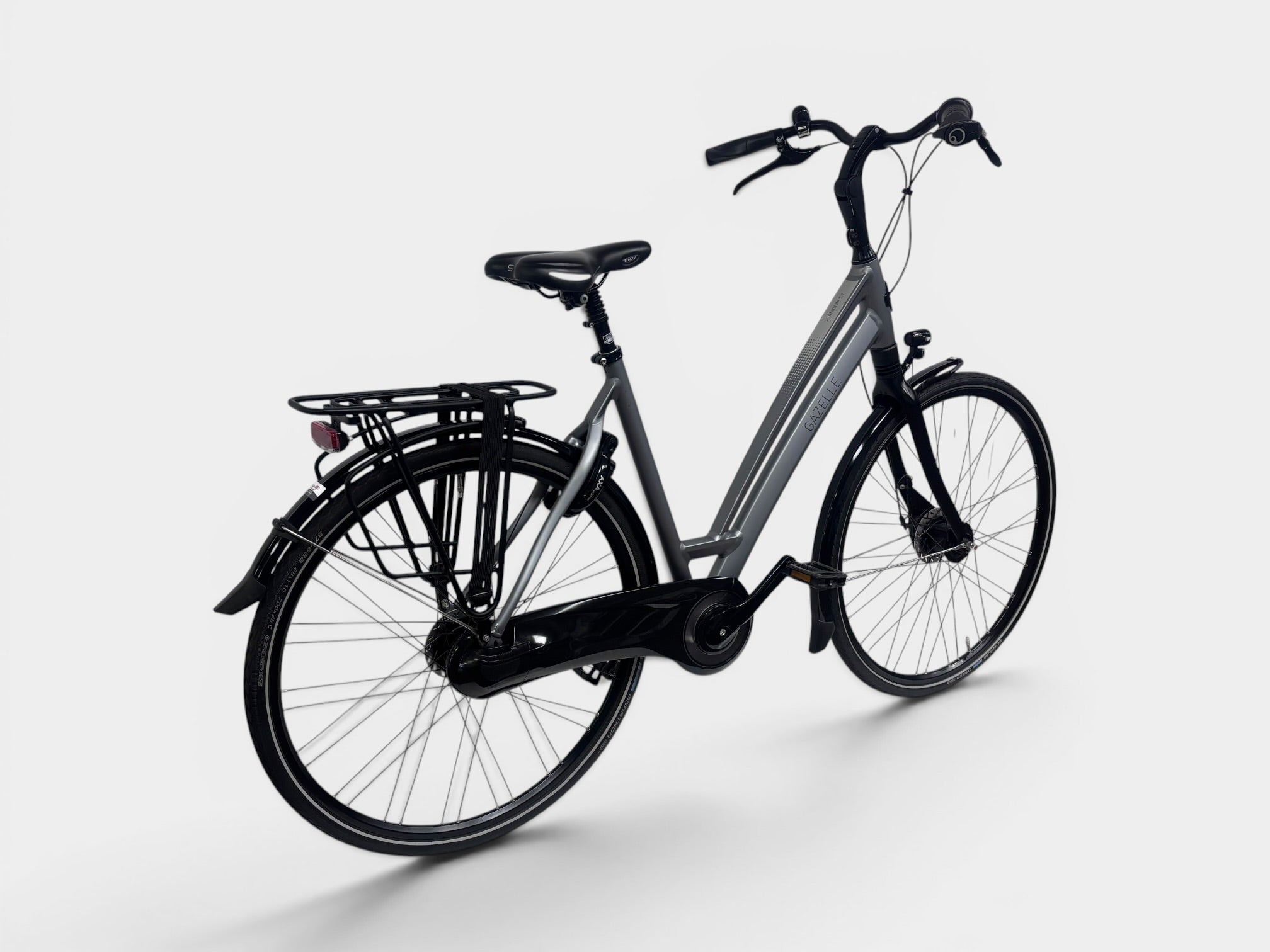 Gazelle Chamonix C7 damesfiets 53cm Industry Grey Mat | 2021 | Refurbished