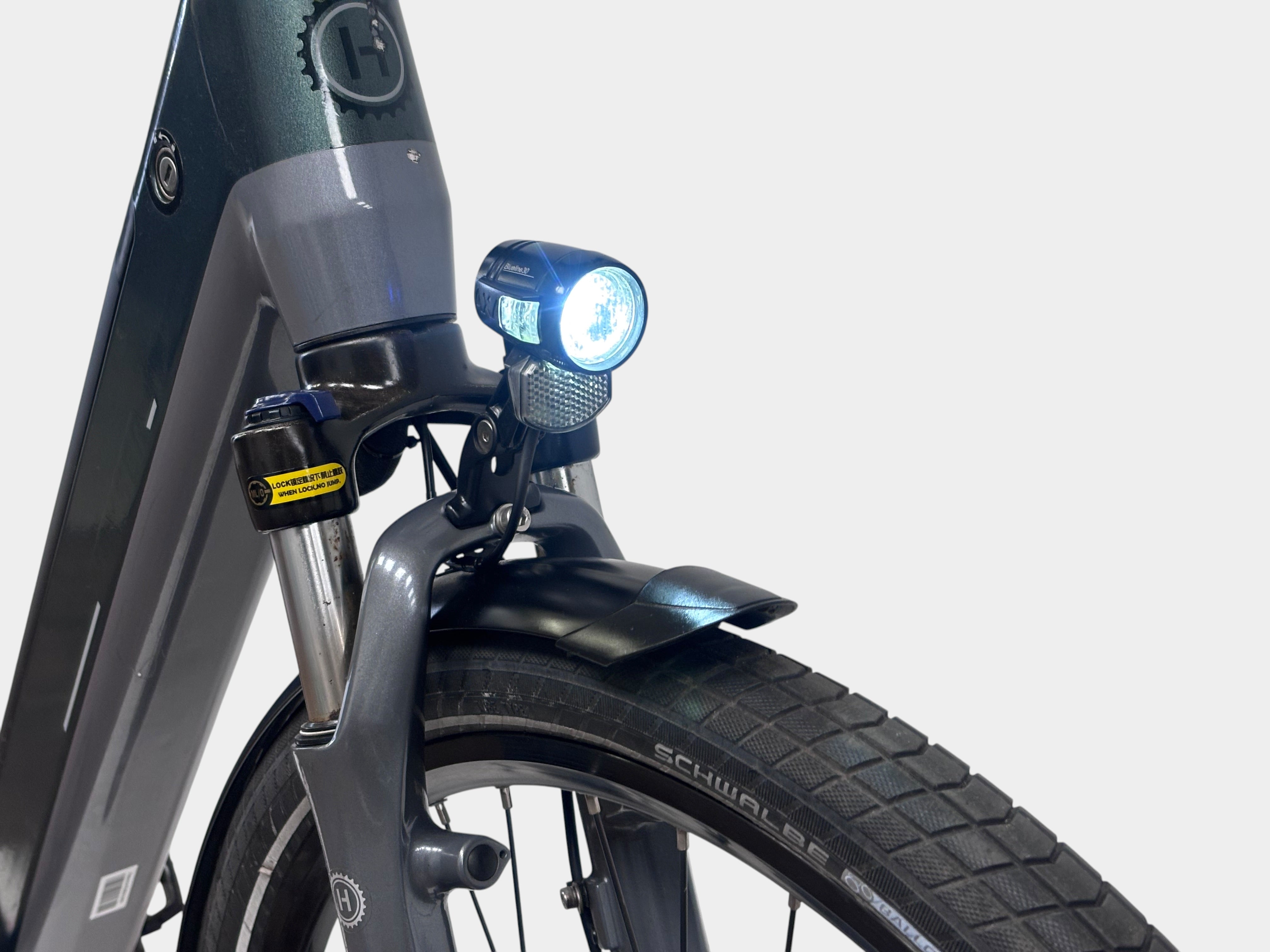 Huyser Novara Diamond Green | 57cm | Bafang M420 middenmotor | 500Wh | Refurbished | 2024 | 901 km.