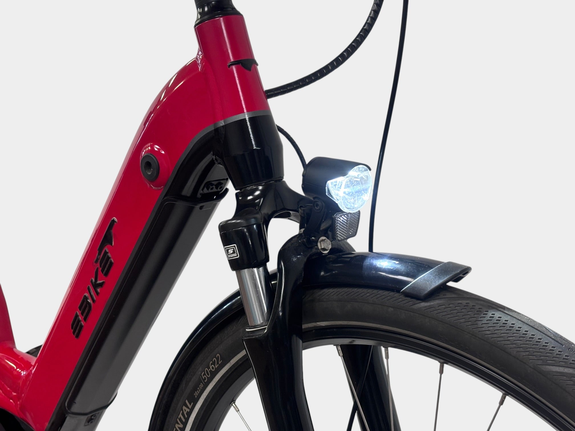 Ebike Das Original Comfort Pro Wave Active Plus e-bike 50cm Red/Black Glossy | 2022 | Refurbished