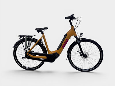 Batavus Altura E-go Power Pro e-bike 56cm Oker Mat | 2024 | 400Wh | Refurbished