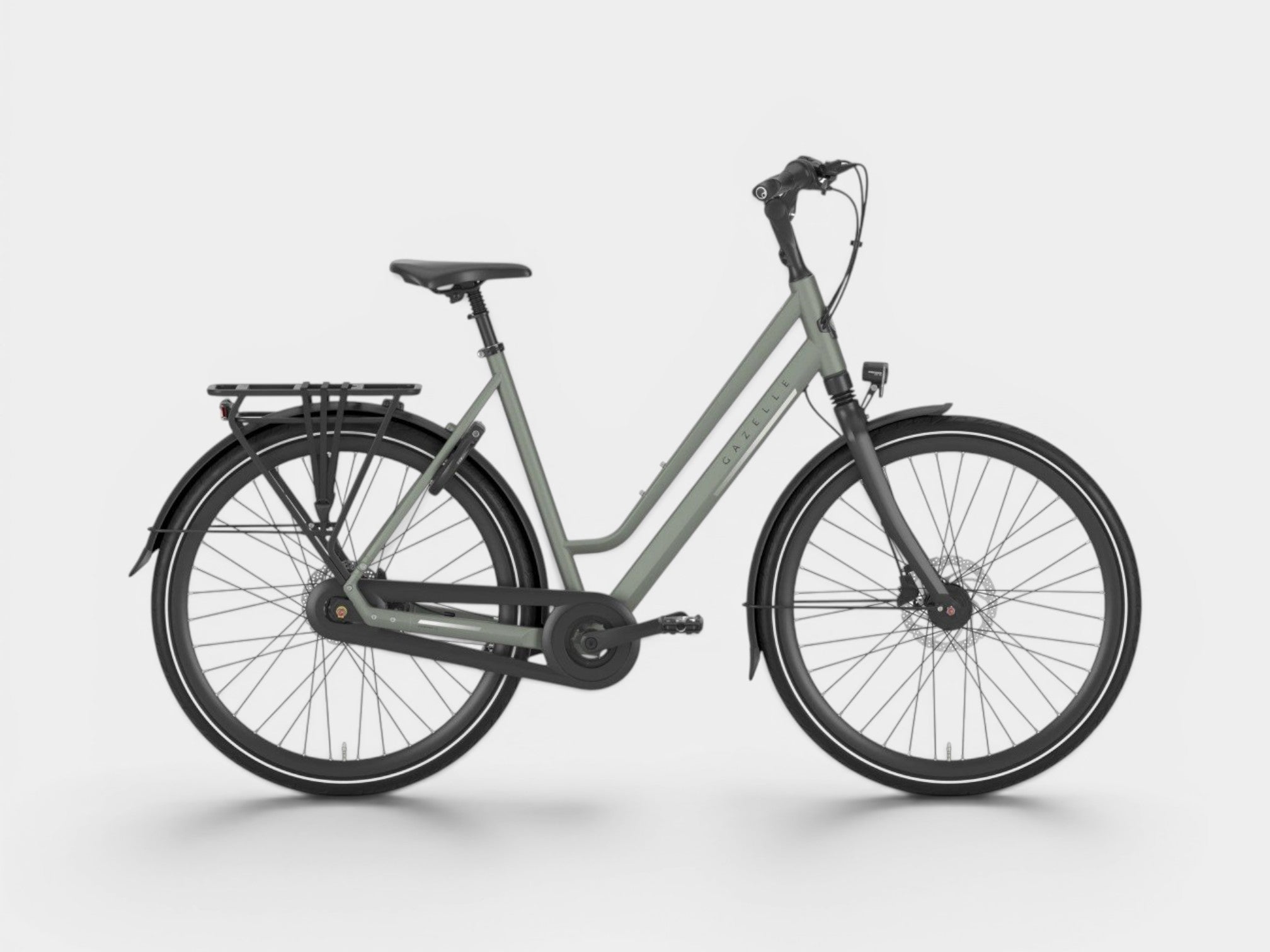 Gazelle Chamonix C8 damesfiets 61 Clay Green Matt | 2025 | Demomodel