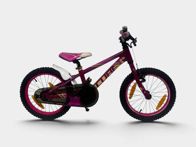 Cube Kid 160 22cm / 16'' 2018 Paars (Gebruikte Kinderfiets)