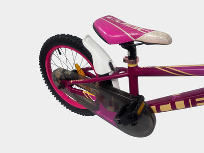 Cube Kid 160 22cm / 16'' 2018 Paars (Gebruikte Kinderfiets)